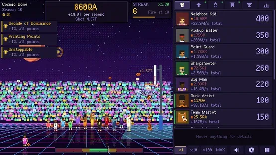Idle Hoops screenshot 1