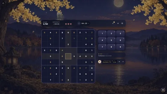 MoonDoku: Sudoku Nights screenshot 2