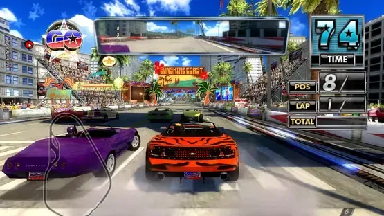 Sega Race TV screenshot 1