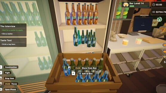 Barfenderの画面 8