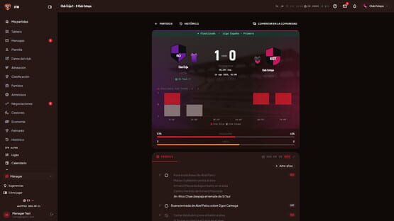 Internet Futbol Manager kuvakaappaus 5