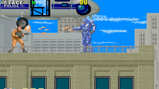 Cyber Police ESWAT Screenshot