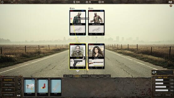 Tabletop Survivors gameplay screenshot