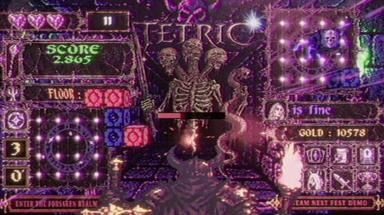 Tetric gameplay screenshot