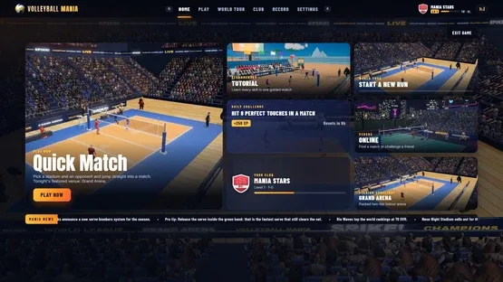 Volleyball Mania screenshot 1