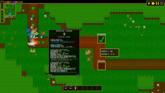 Adventures in tower defence land gameplay screenshot