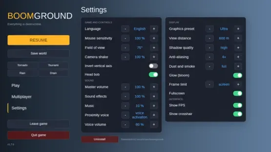 BoomGround screenshot 1