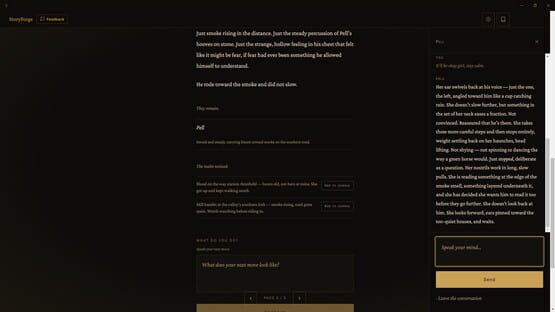 StoryForge kuvakaappaus 5