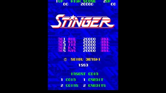 Arcade Archives 2: Stinger gameplay screenshot