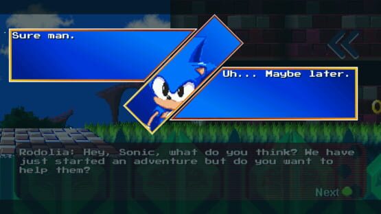 Sonic Chrono Adventure Eternal gameplay screenshot