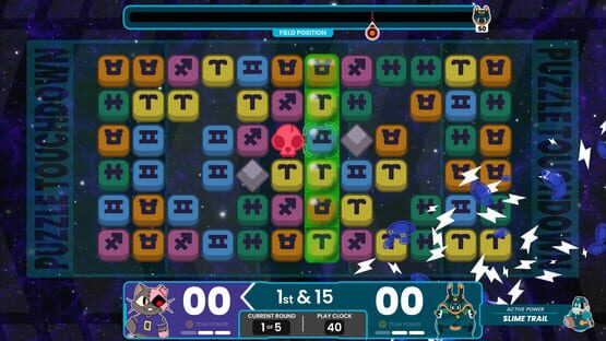 Screenshot of Intergalactic Puzzle Touchdown