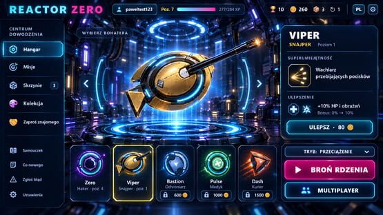 Screenshot of Reactor Zero