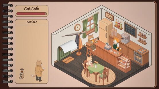 Cat Rooms: Sticker Decor! gameplay screenshot