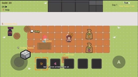 Tiny Garden Café gameplay screenshot