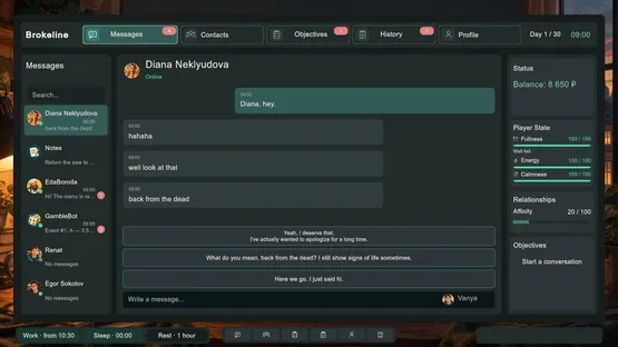 Brokeline screenshot 4