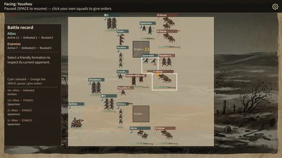 Embers of War gameplay screenshot