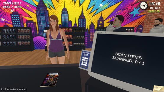 Comic Shop Tycoon gameplay screenshot