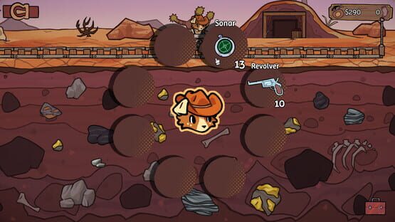 Pup & Mole: Gold Rush gameplay screenshot