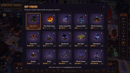Howling Woods gameplay screenshot