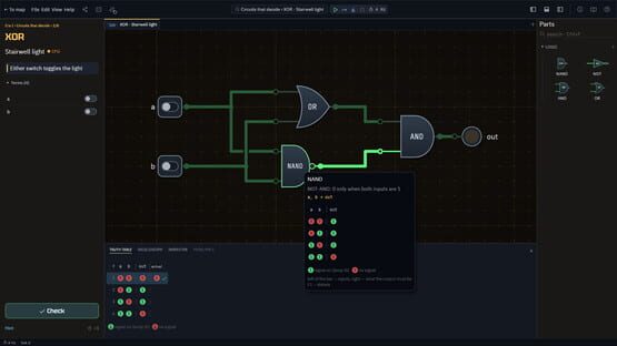 NAND² gameplay screenshot
