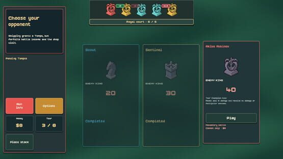 Infinite Gambit gameplay screenshot
