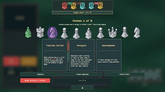 Infinite Gambit gameplay screenshot