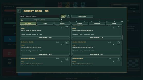 Infinite Gambit gameplay screenshot