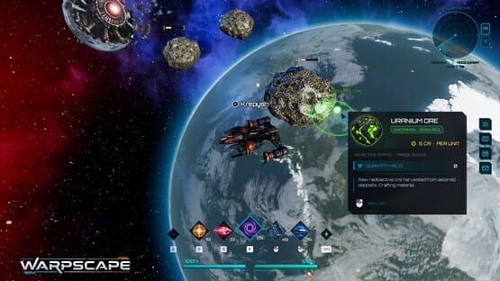 Warpscape gameplay screenshot