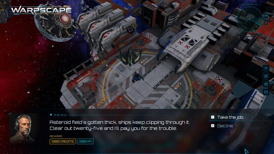 Warpscape gameplay screenshot