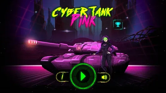 Cyber Tank Pink screenshot 1