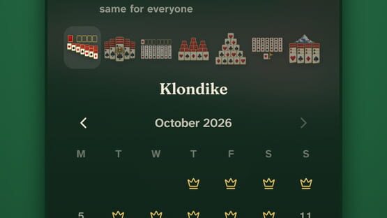 WB Solitaire kuvakaappaus 4