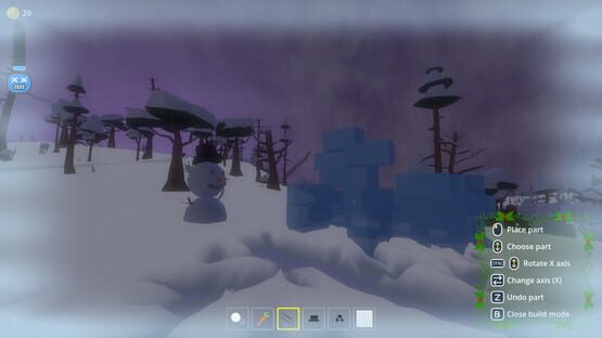 White Christmas gameplay screenshot
