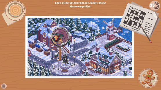 Hidden Raccoons in Winterの画面 1