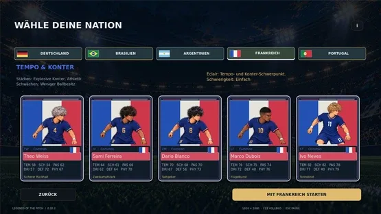 Legends of the Pitch screenshot 3