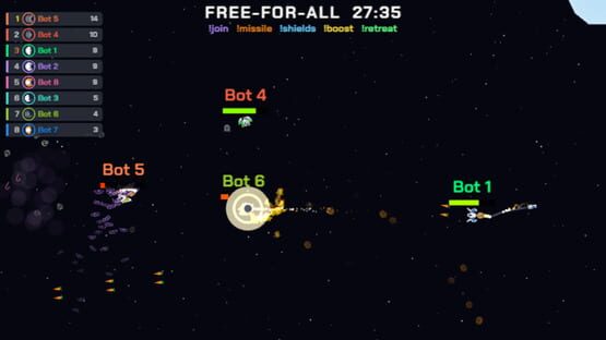 Subspace Brawl, snímek obrazovky 3
