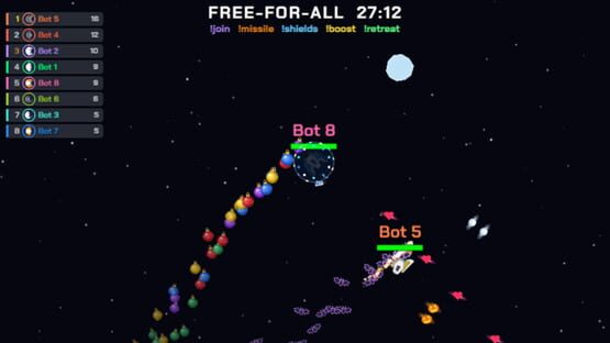 Subspace Brawl, snímek obrazovky 1