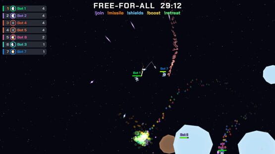 Subspace Brawl, snímek obrazovky 5