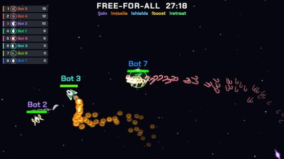 Subspace Brawl, snímek obrazovky 2