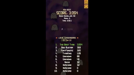 Typing with Ghostie screenshot 3