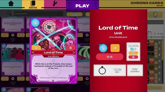 Chrono Cards screenshot 2