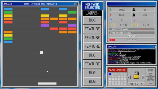 Matchmaker95: A Programming Simulator gameplay screenshot