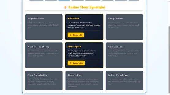 Idle Slots: Casino HQ gameplay screenshot