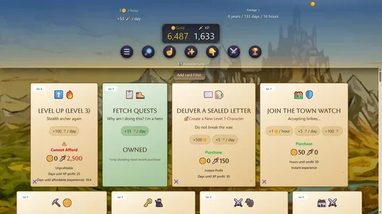 Fantasy Idle RPG screenshot 2