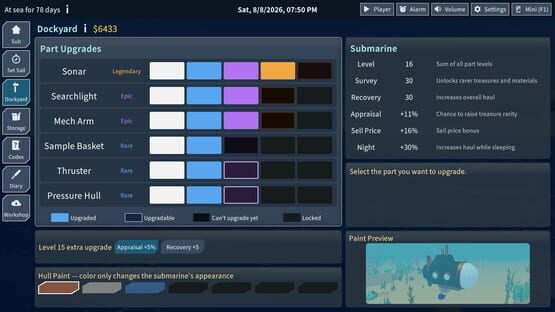 Dive Log: A Focus Voyage gameplay screenshot