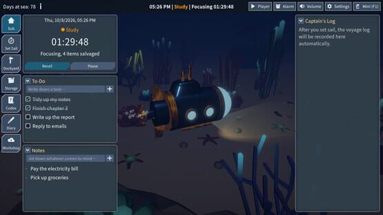 Dive Log: A Focus Voyage gameplay screenshot 12