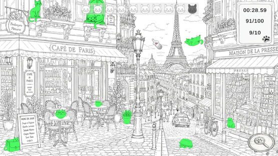 Animal Mystery: 100 Hidden Cats gameplay screenshot 9