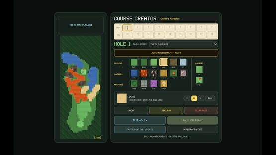 Rogue Links gameplay screenshot