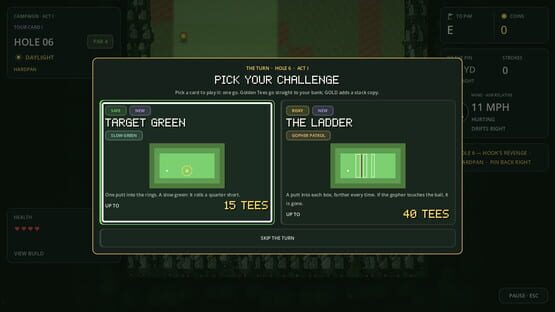 Rogue Links gameplay screenshot