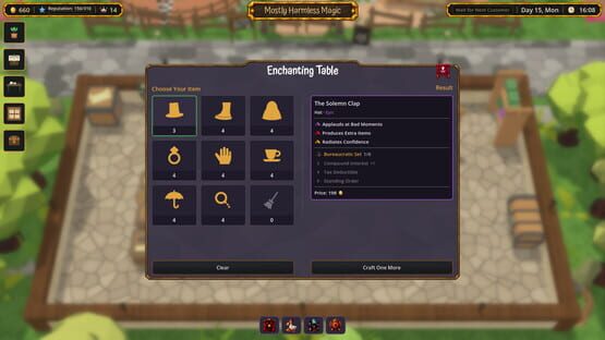 Slightly Used Sorcery gameplay screenshot