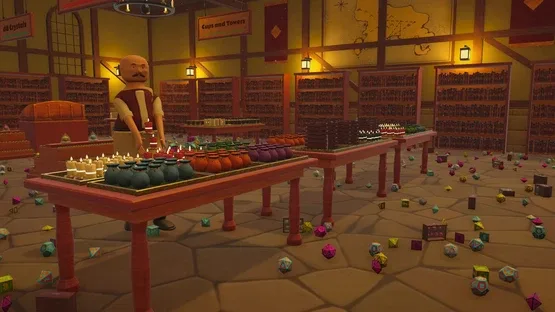 Dice Sort Together: Arcane Hall screenshot 1